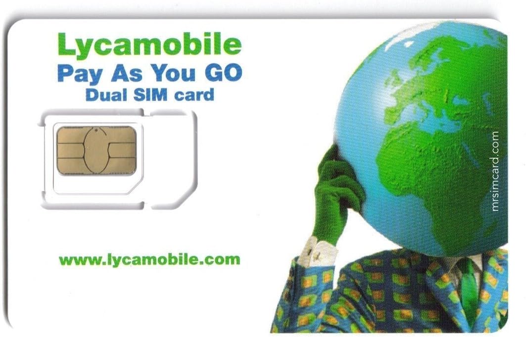 2 X LYCA MOBILE-MICRO/ STANDARD SIM CARD UK BUYERS ONLY! PLEASE