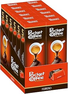 Pocket Coffee Ferrero 12-5 Piece Packs (60 Piece Case)