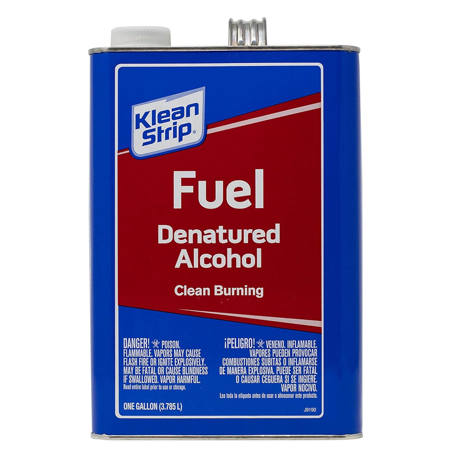 Klean-Strip GSL26 Denatured Alcohol, 1-Gallon. Pack of 2