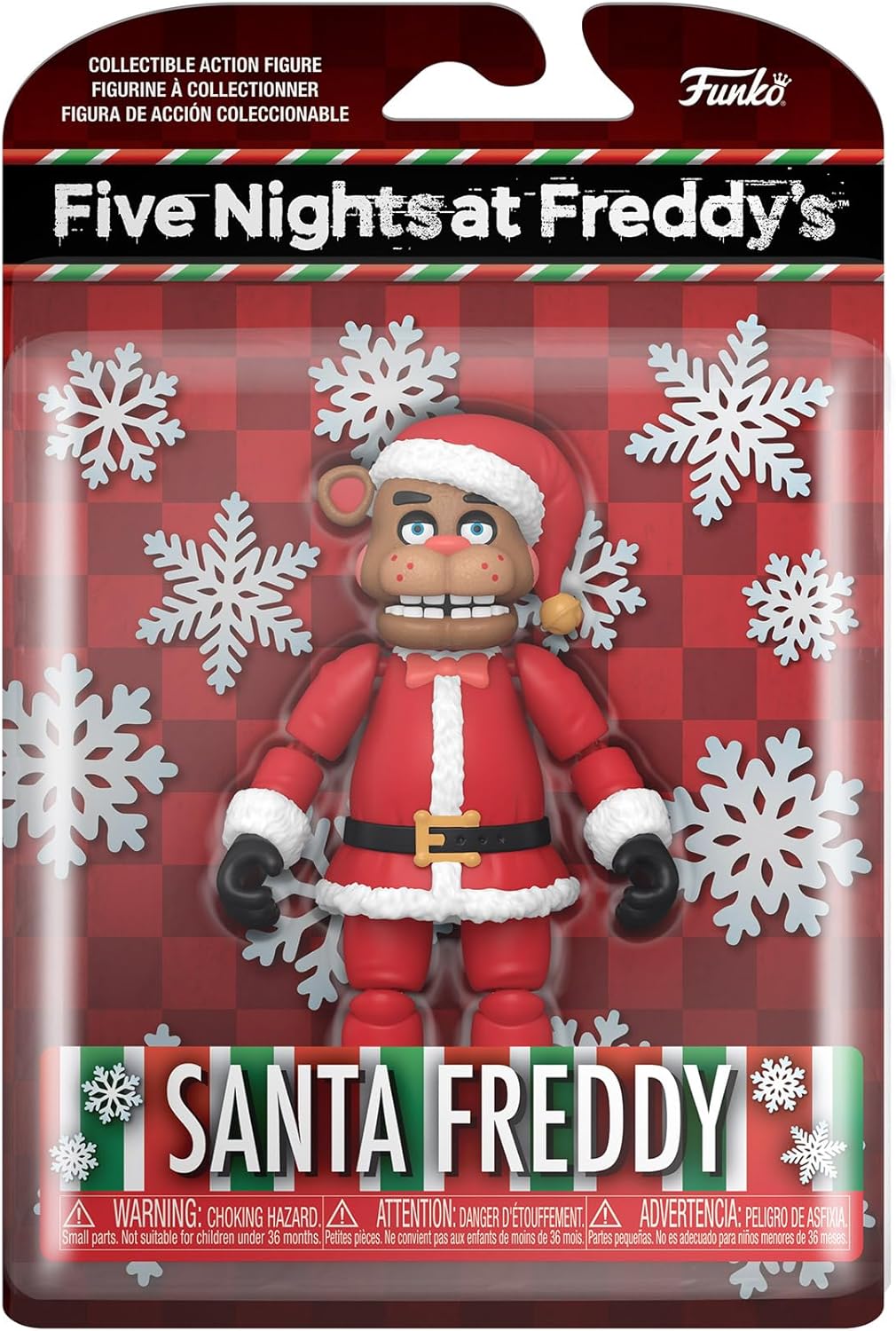 Funko Action Figure: Five Nights At Freddy's (FNAF) - Holiday Freddy Fazbear - Collectable Toy - Gift Idea - Official Merchandise