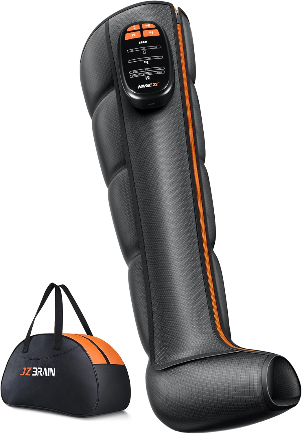 Sequential Air Compression Leg Recovery System : Gifts for Him Her- Rechargeable Professional Full Leg Compression Boots for Athletes - Post-Workout Recovery Muscle Relaxation,Medium-Single