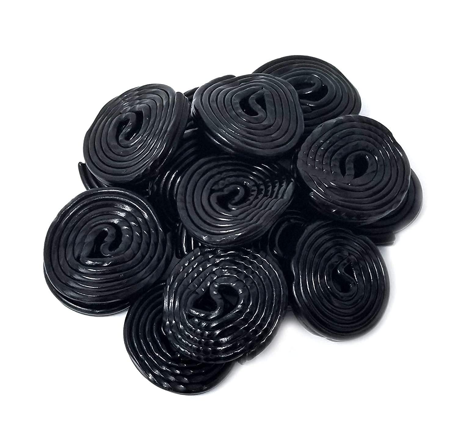Gerrit's Broadway Black Licorice Wheels retro Candy, Bulk 1lb by Nuts n more
