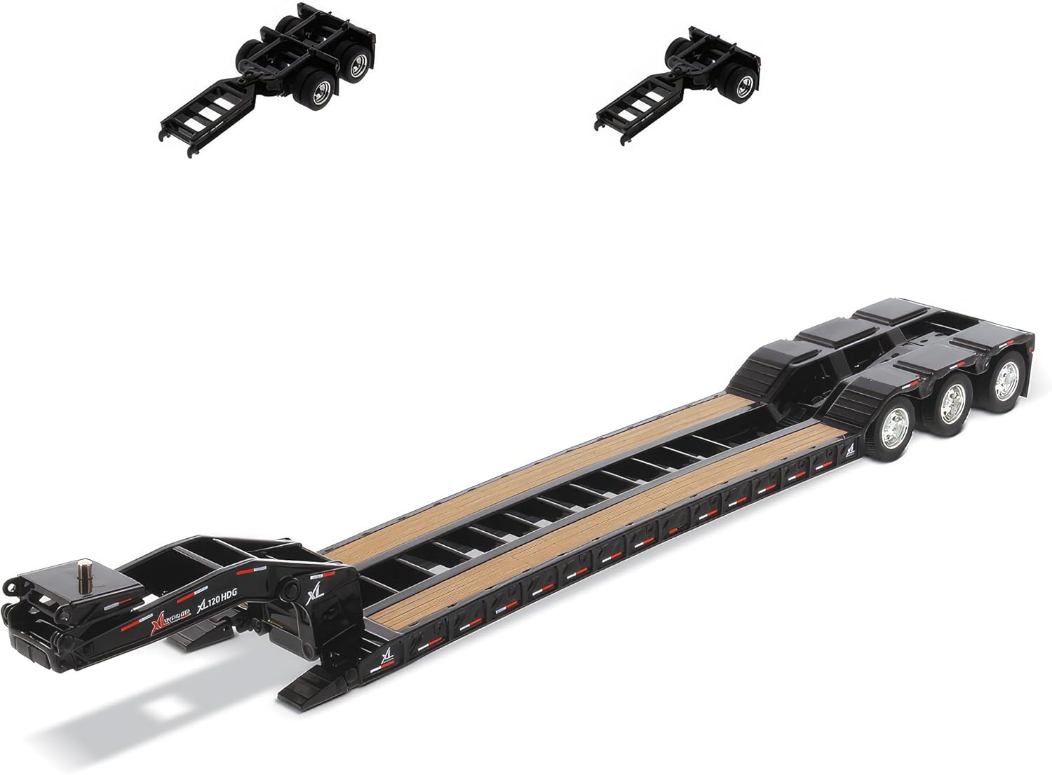 Diecast Masters 1/50 XL 120 Low-Profile HDG Trailer with 2 Boosters Transport Series 1/50 Diecast Model 91032