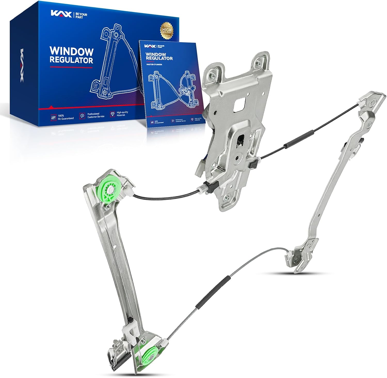 KAX Front Right Power Window Regulator w/Motor Fit for Equinox 2012-2017