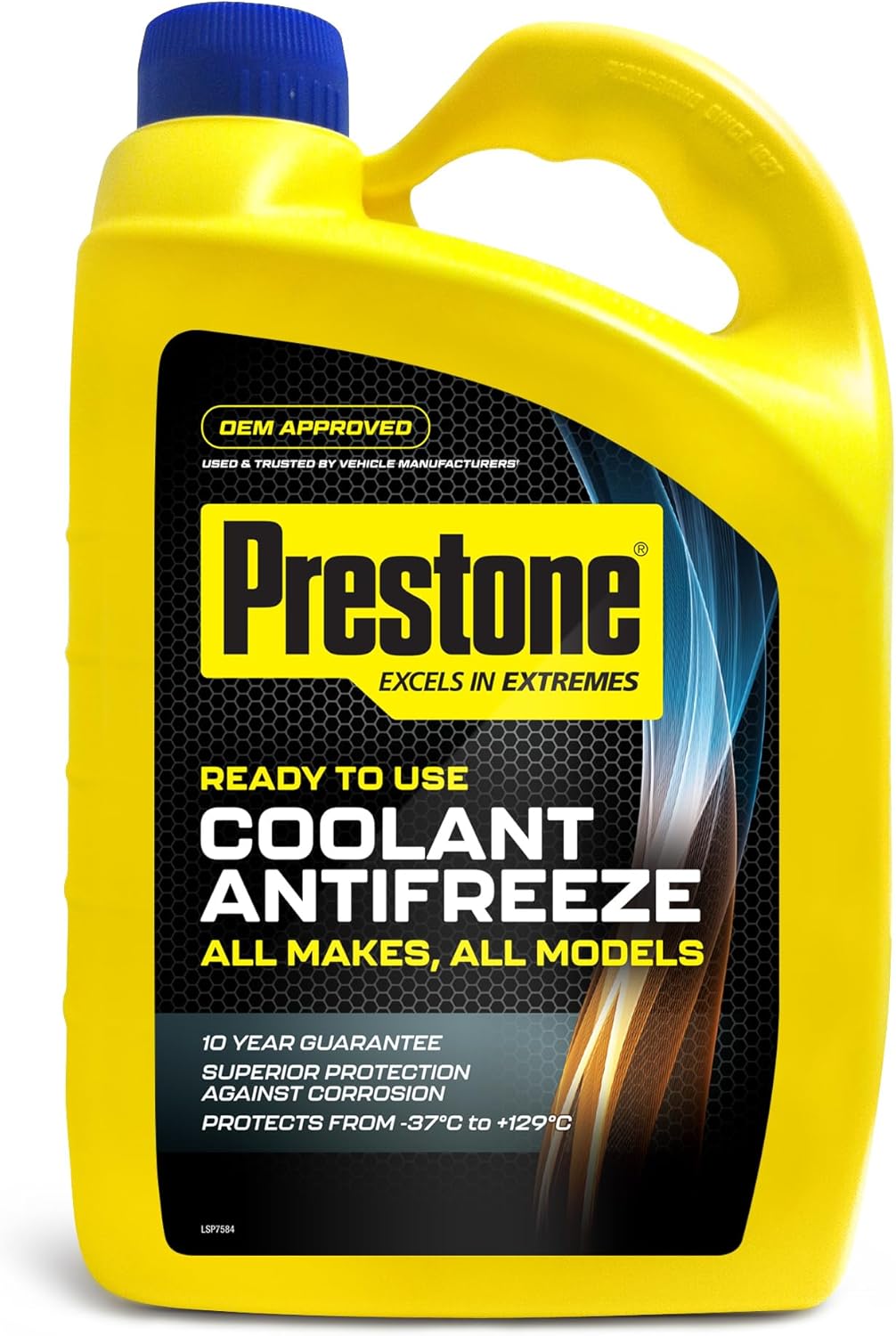 PRESTONE PAFR0038B Coolant Antifreeze for All Vehicles 10-year 300,000 miles Corrosion Protection, Ready to Use, 4 Litre