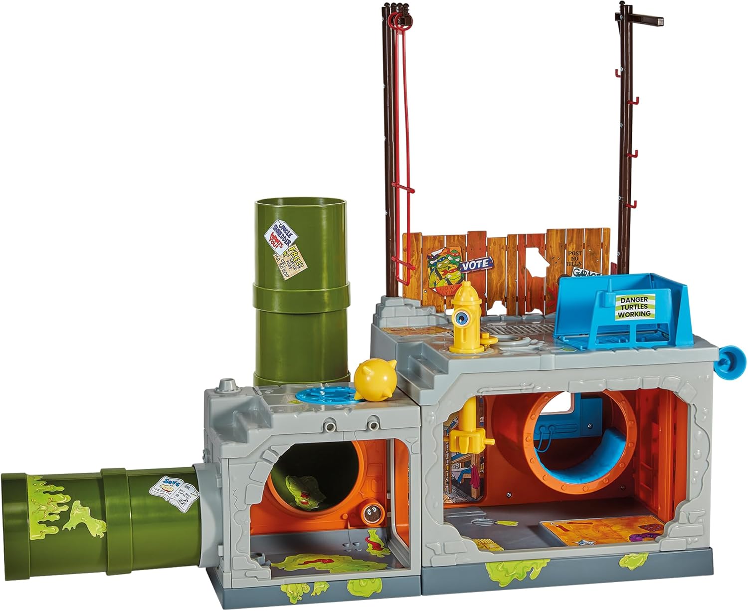 Teenage Mutant Ninja Turtles Classic Sewer Playset by Playmates Toys – Amazon Exclusive