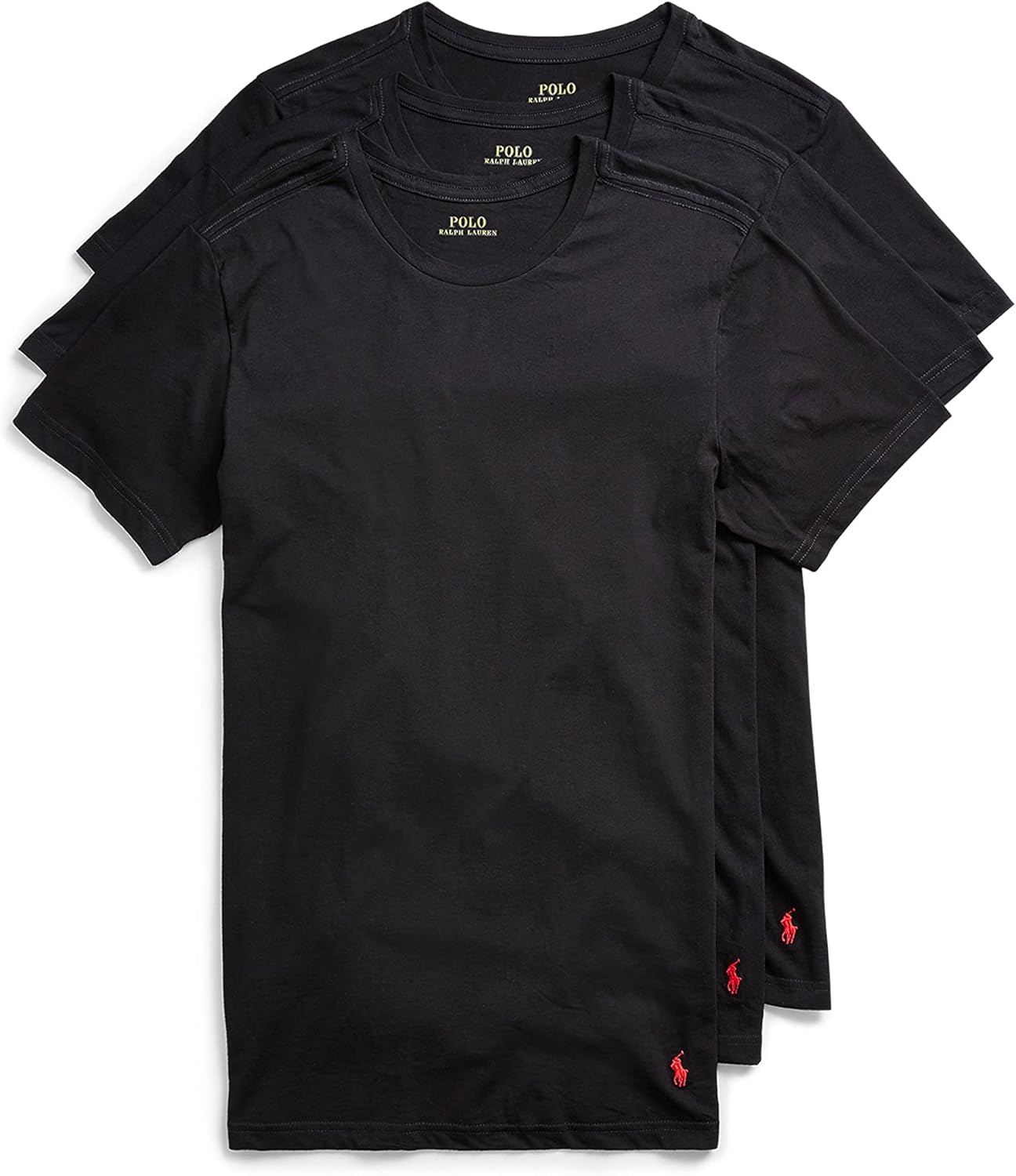 Men's Ralph Lauren Slim Fit Wicking Crew Undershirts 3-Pack