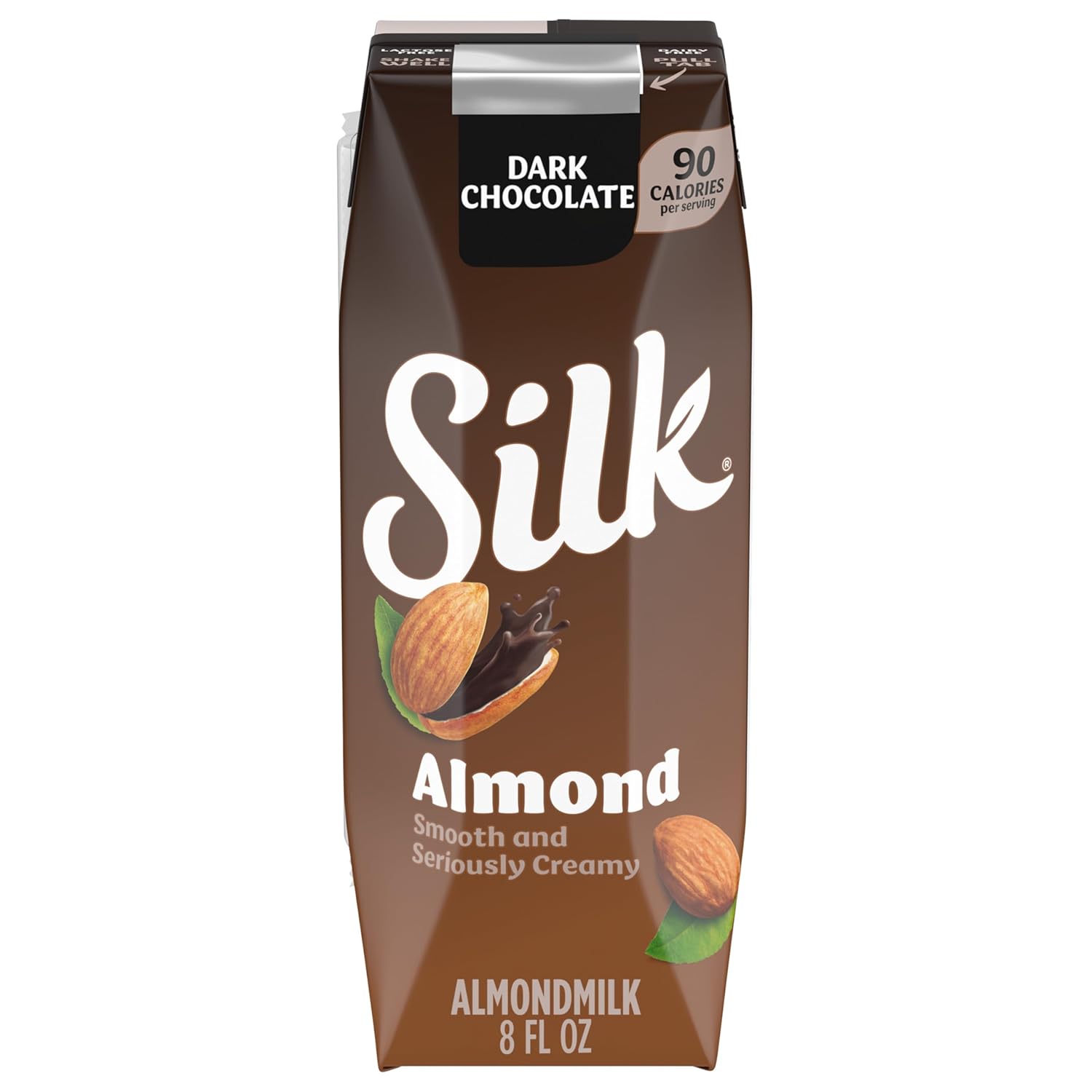 Silk Organic Original Almond Milk, 8 Fl Oz (pack of 18)