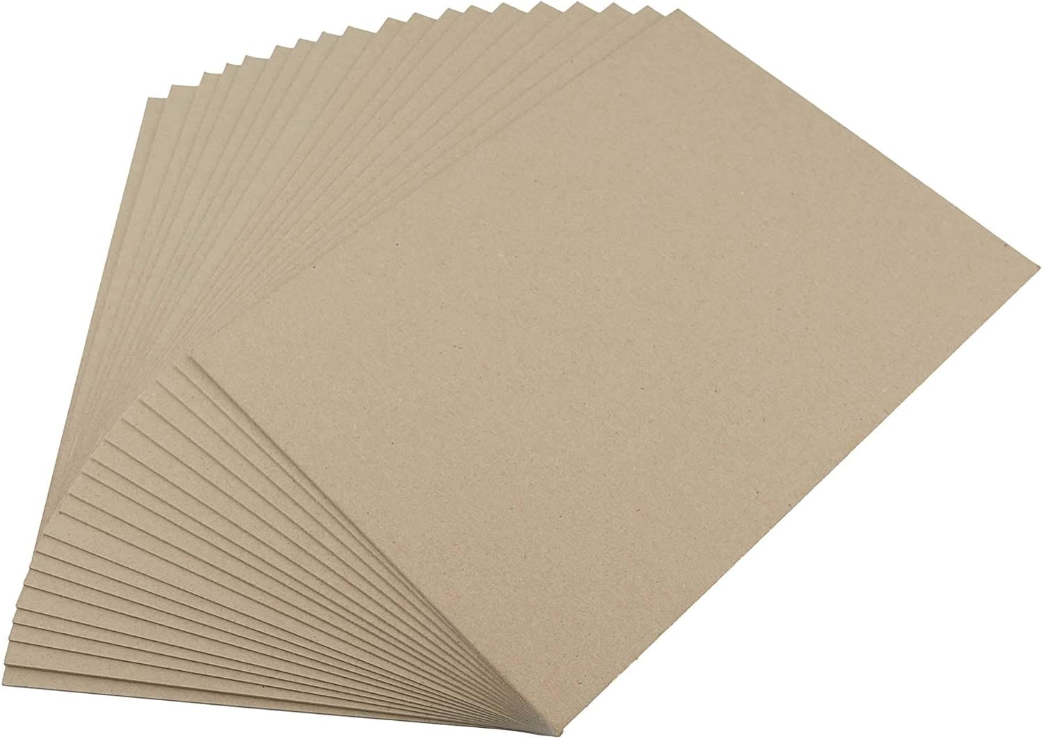 House of Card & Paper Grey Kraft Board 1500micron 945gsm A4 Size 20 Sheets per Pack, HCP472