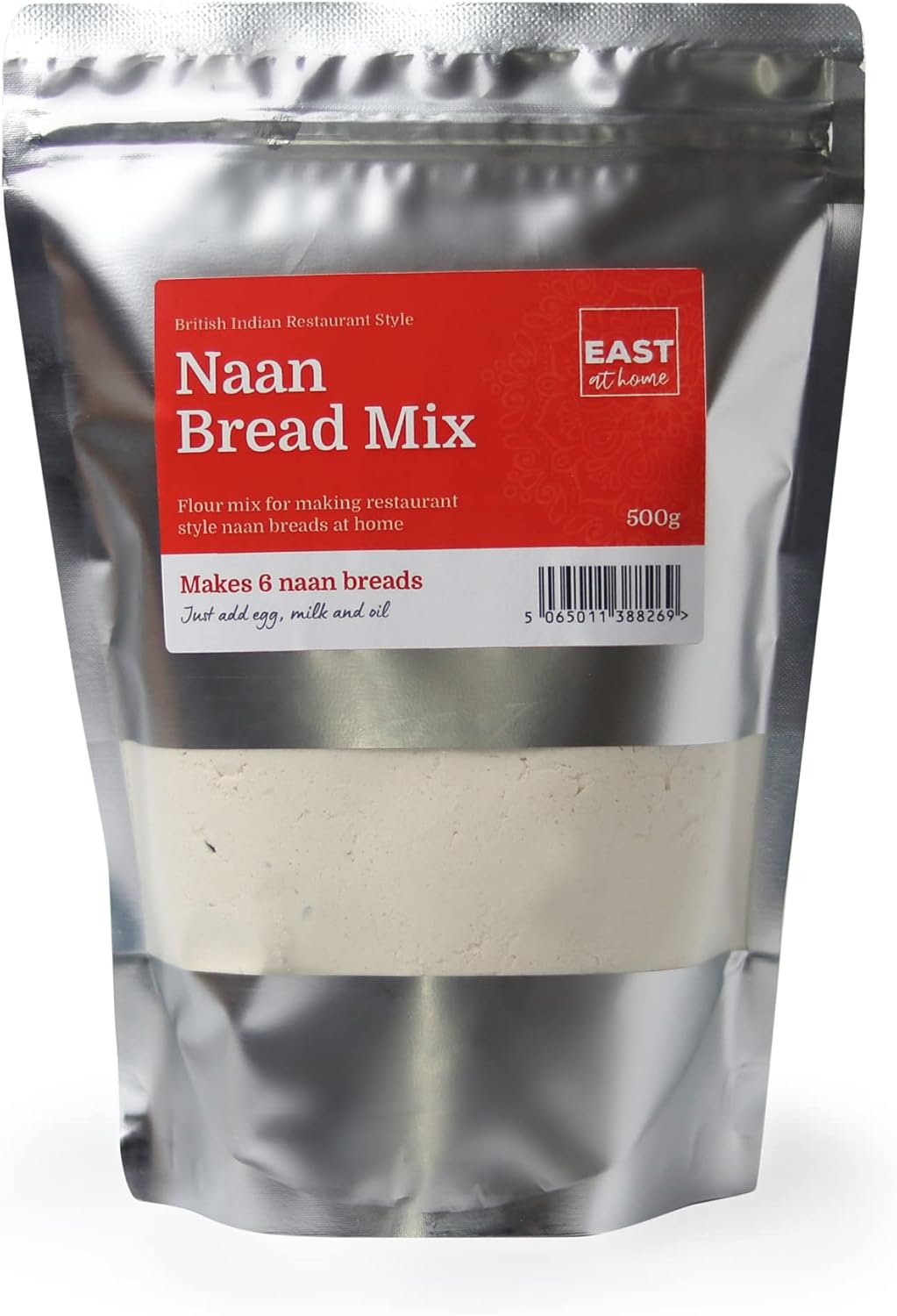 Naan Bread Mix | 500G Pack | Make Restaurant Style Naan Breads at Home | East At Home