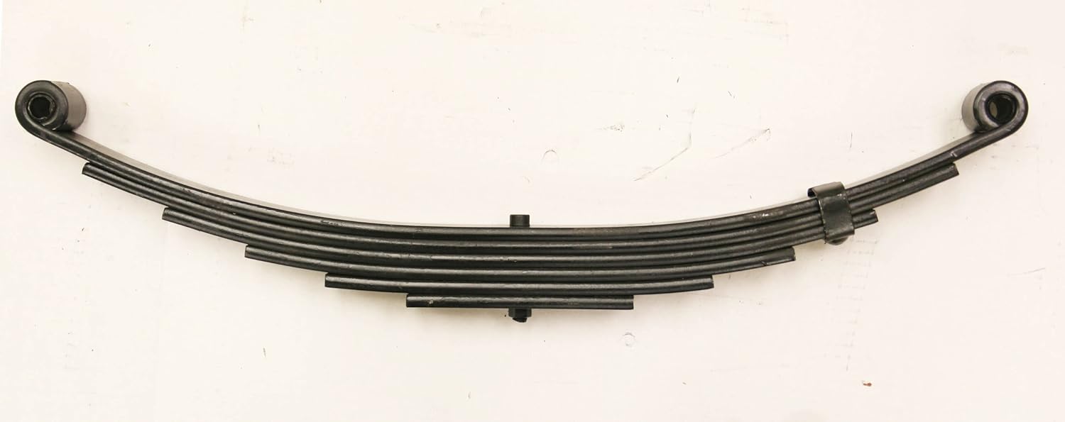 LIBRA New Trailer Leaf Spring-6 Leaf Double Eye 3500lbs Capacity for 7000 Lbs Axle - 20029 Set 1