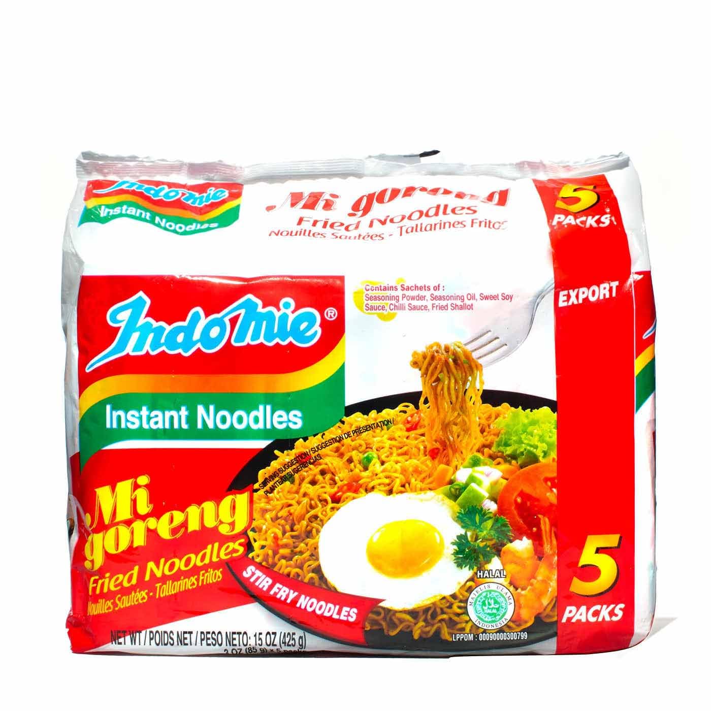 Indomie Mi Goreng Instant Noodle Fried 5 Pack (85gm each)
