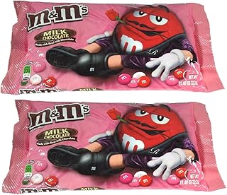 M&M's Valentine - Milk Chocolate Candies Cupid's Mix, 10 OZ Bag - Pack of 2