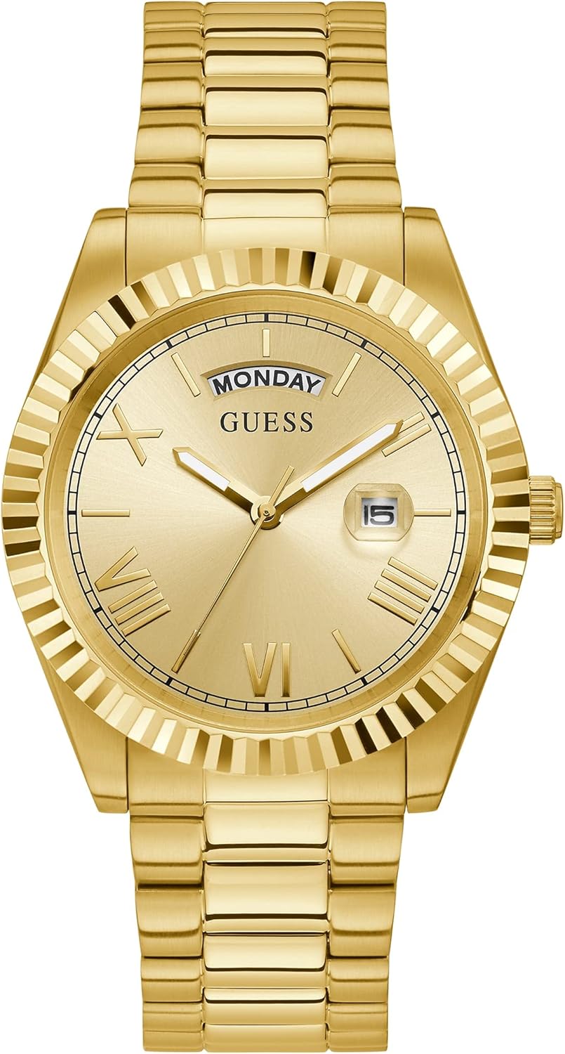 GUESS Gold-Tone Analog Watch