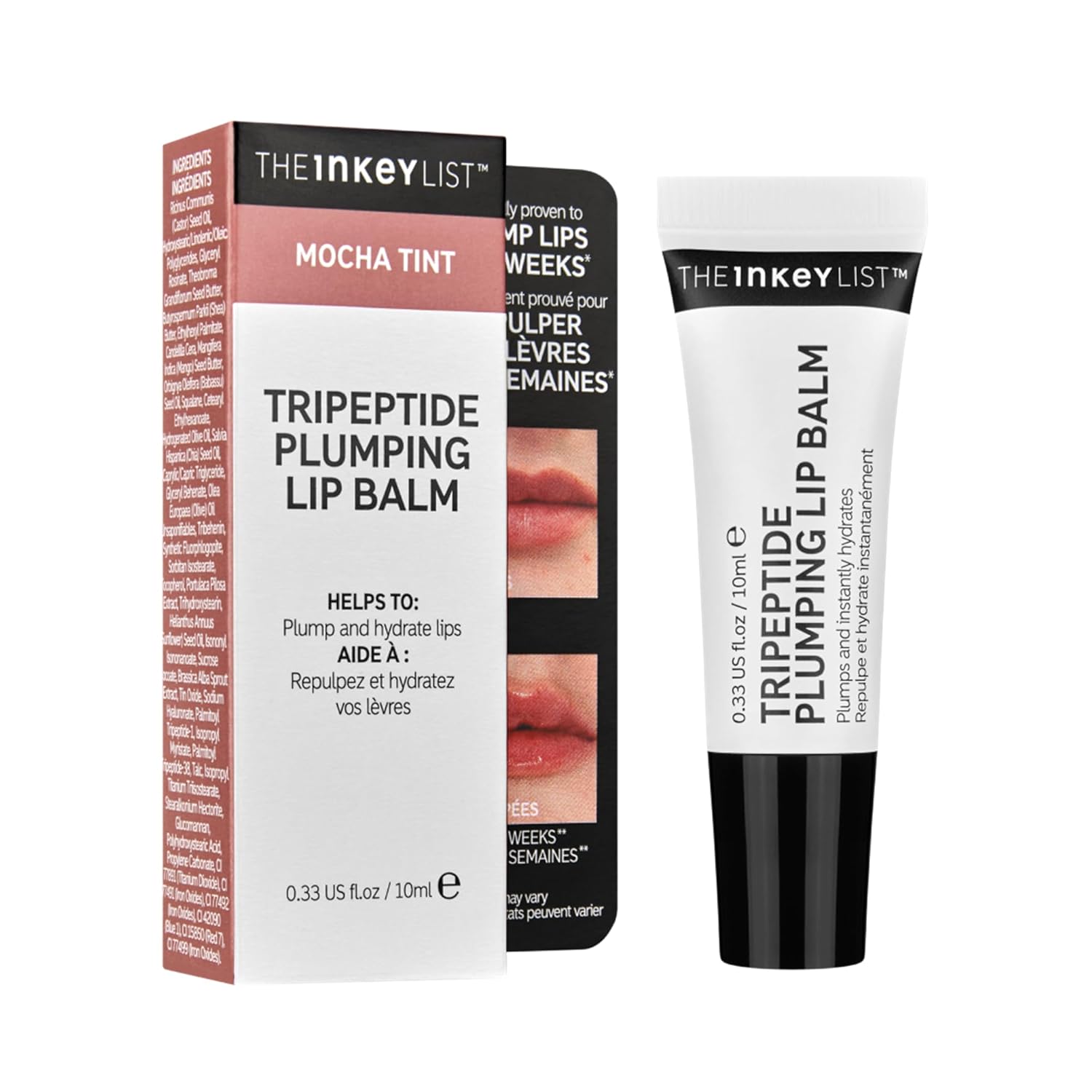 Tripeptide Plumping Lip Balm, Mocha, 10ml