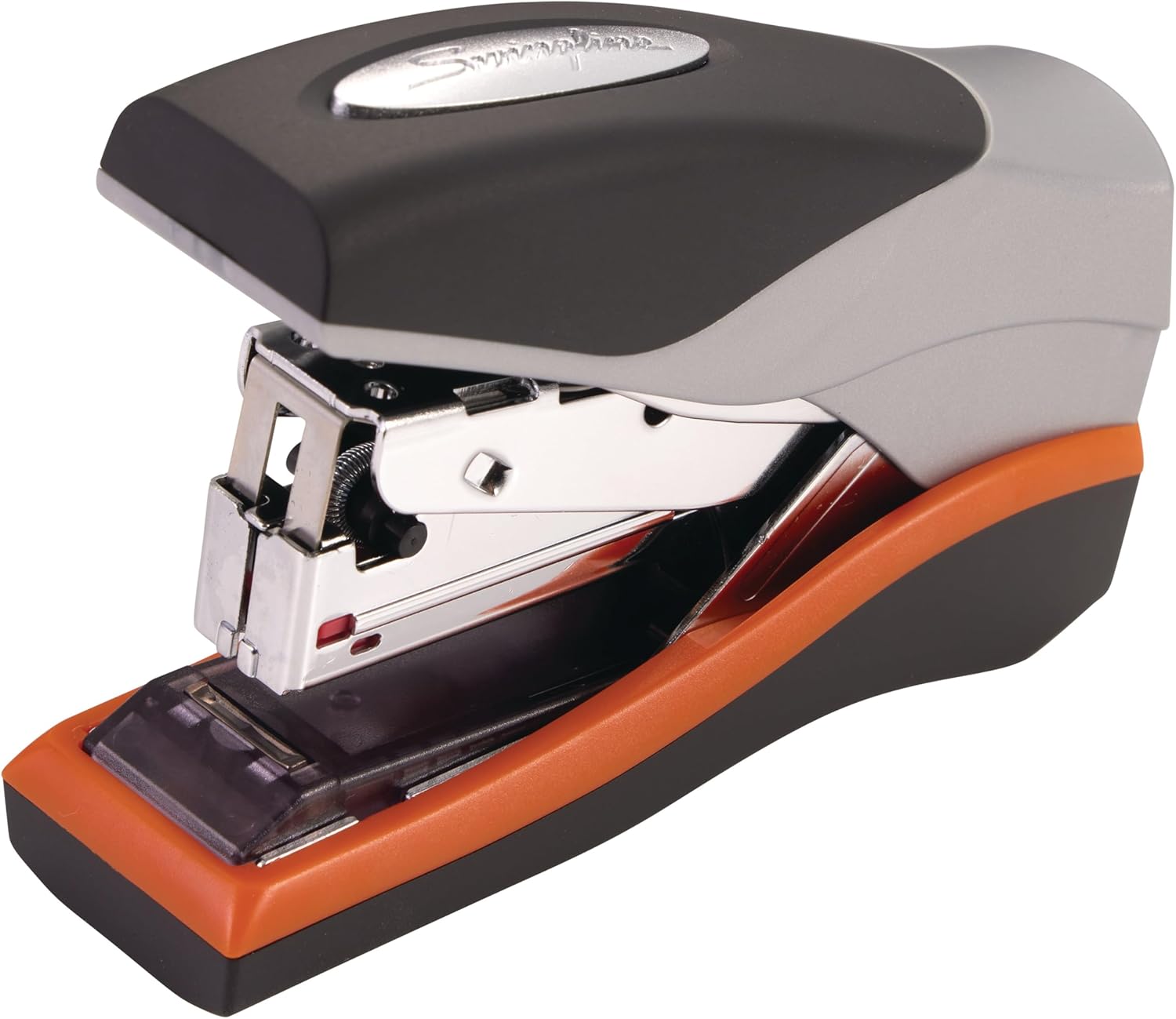 Swingline Stapler, Optima 40, Compact, Low Force, 40 Sheets, Black/Silver (S7087842)
