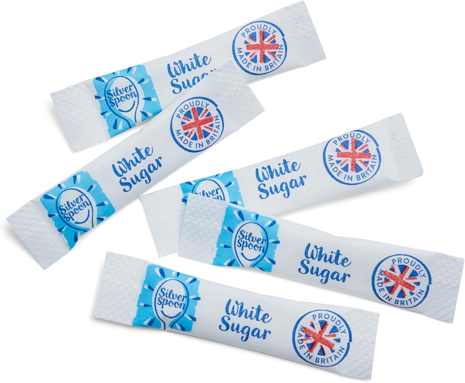 150 White Sugar Sticks – Granulated Individual Packets for Tea & Coffee | Letterbox Friendly | Packed by Espresso Yourself | Premium White Sachets