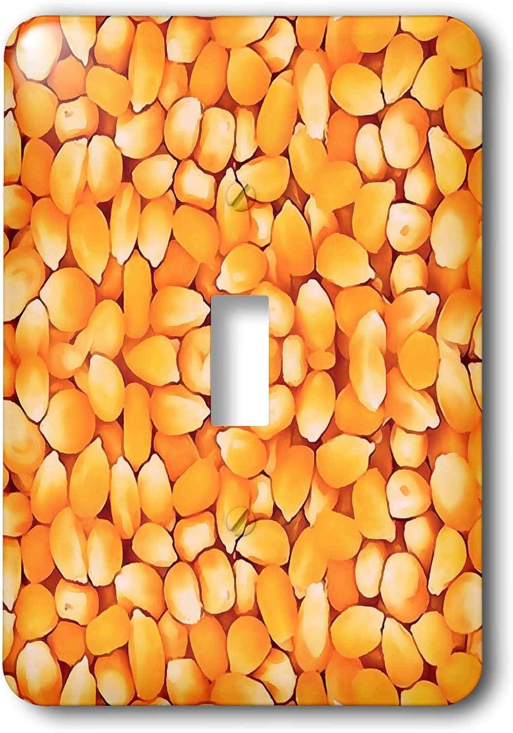 3dRose Taiche - Acrylic Painting - Corn Kernal - Unpopped Sweetcorn - single toggle switch (lsp_309624_1)