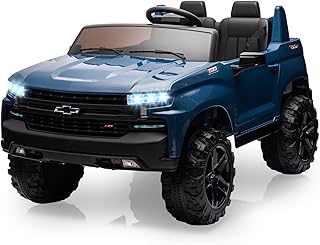 24V 2-Seater Truck Licensed Chevrolet Silverado Ride On Car Kids Toy