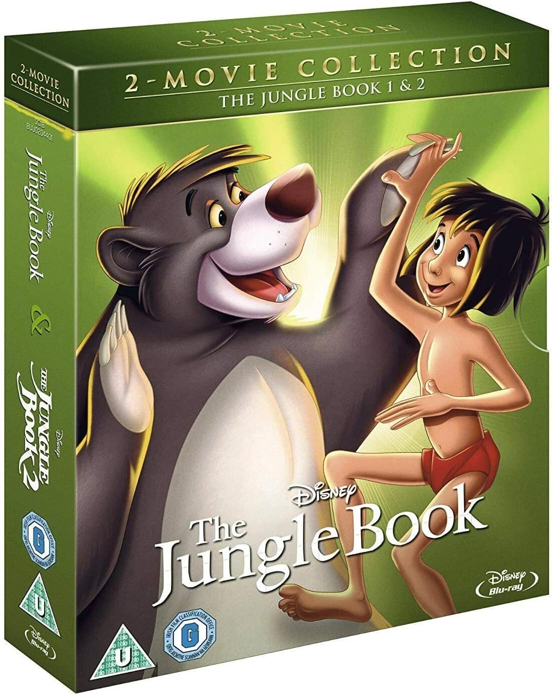 The Jungle Book 2 Movie Collection (1&2) / Exclusive Feature (Blu-Ray, Region Free)