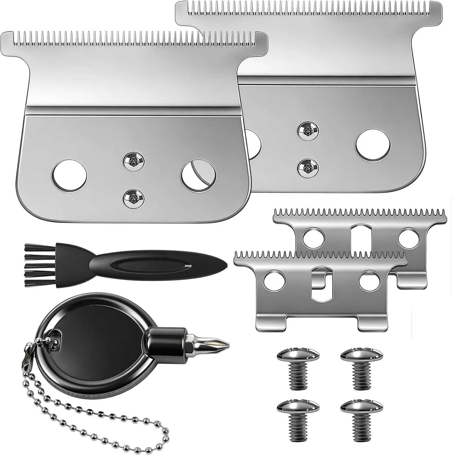 T-Blade Replacement Compatible with Andis T-Outliners, 2 Count