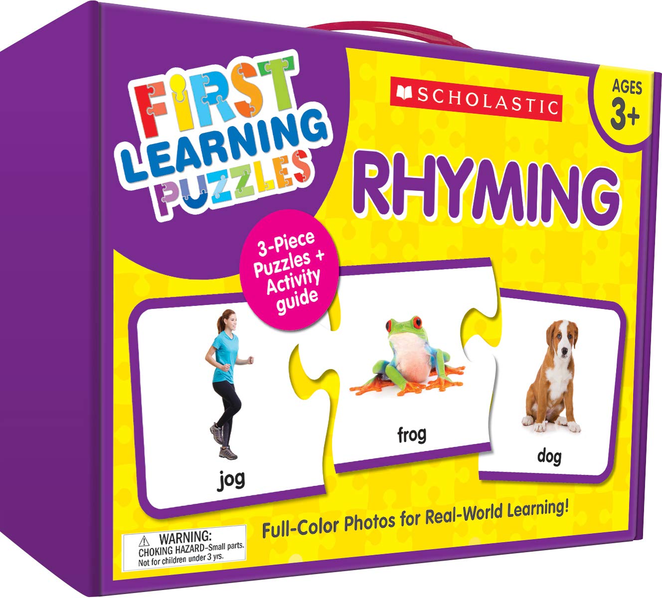 Scholastic Teaching Resources (Teaching Strategies) First Learning Puzzles: Rhyming