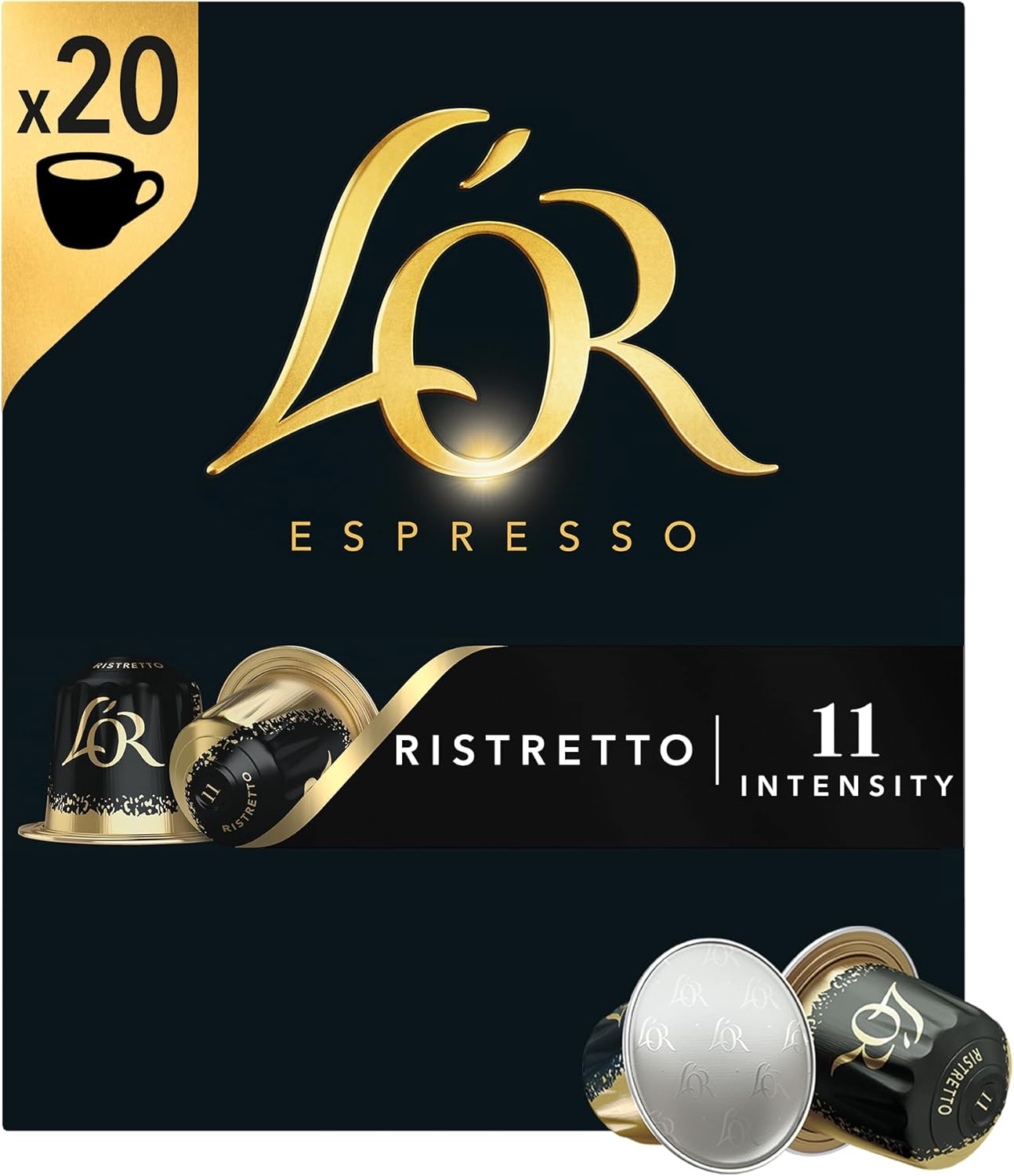 L OR CAPS RISTRETTO UTZ 20PC X10 INT