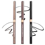 Physicians Formula Shimmer Eyeliner Pencil Set Of 3, Black, Dark Brown, Brown, Custom Eye Enhancing Eyeliner Trio, Dermatologist Approved