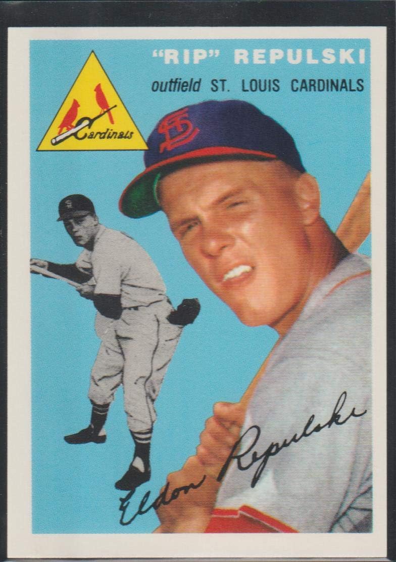 1993 Topps Eldon "Rip" Repulski Cardinals 1954 Reprint Baseball Card #115