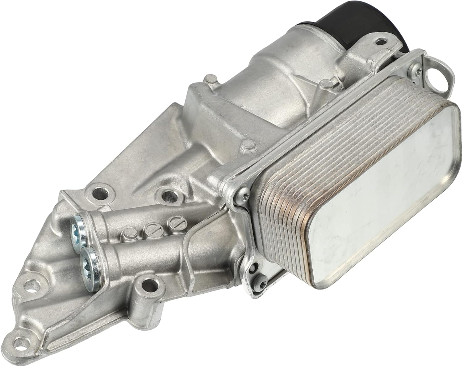 X AUTOHAUX Car Engine Oil Cooler Housing Assembly for Mercedes-Benz C230 C280 C350 CL550 CLK350 E550 G550 GL450 ML350 S550 SL550 SLK280 SLK300 SLK350 2721800510