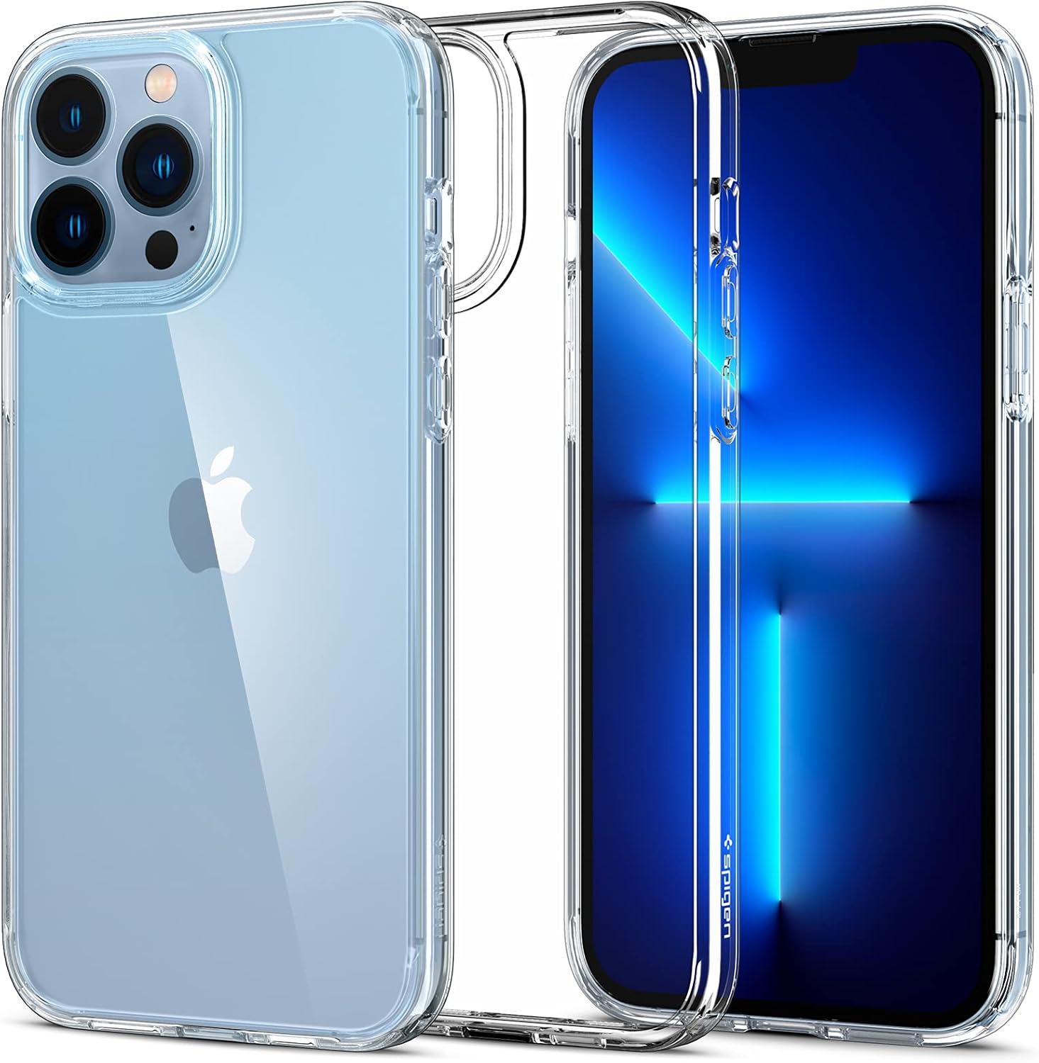 Spigen Ultra Hybrid Case Compatible with iPhone 13 Pro Max - Crystal Clear