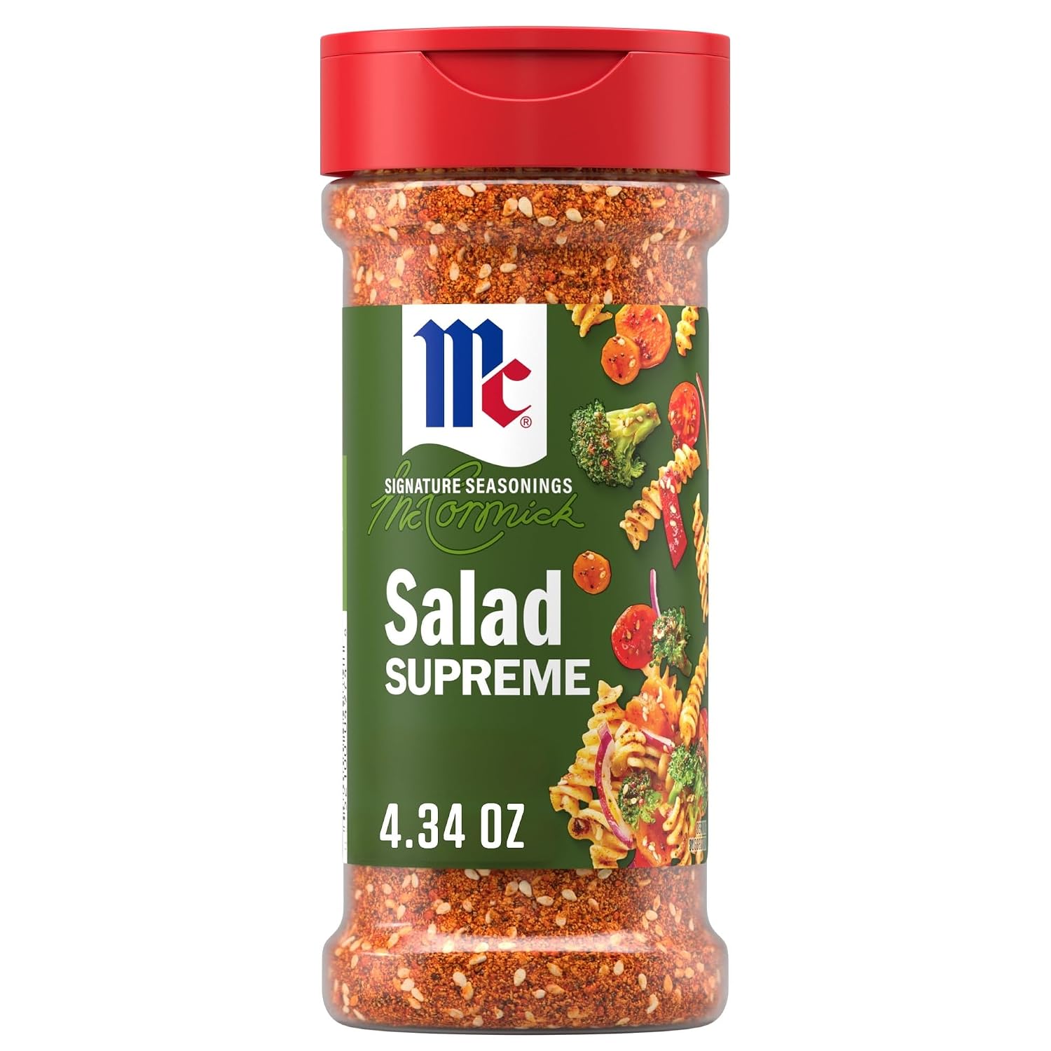 McCormick Perfect Pinch Salad Supreme Seasoning, 4.34 oz