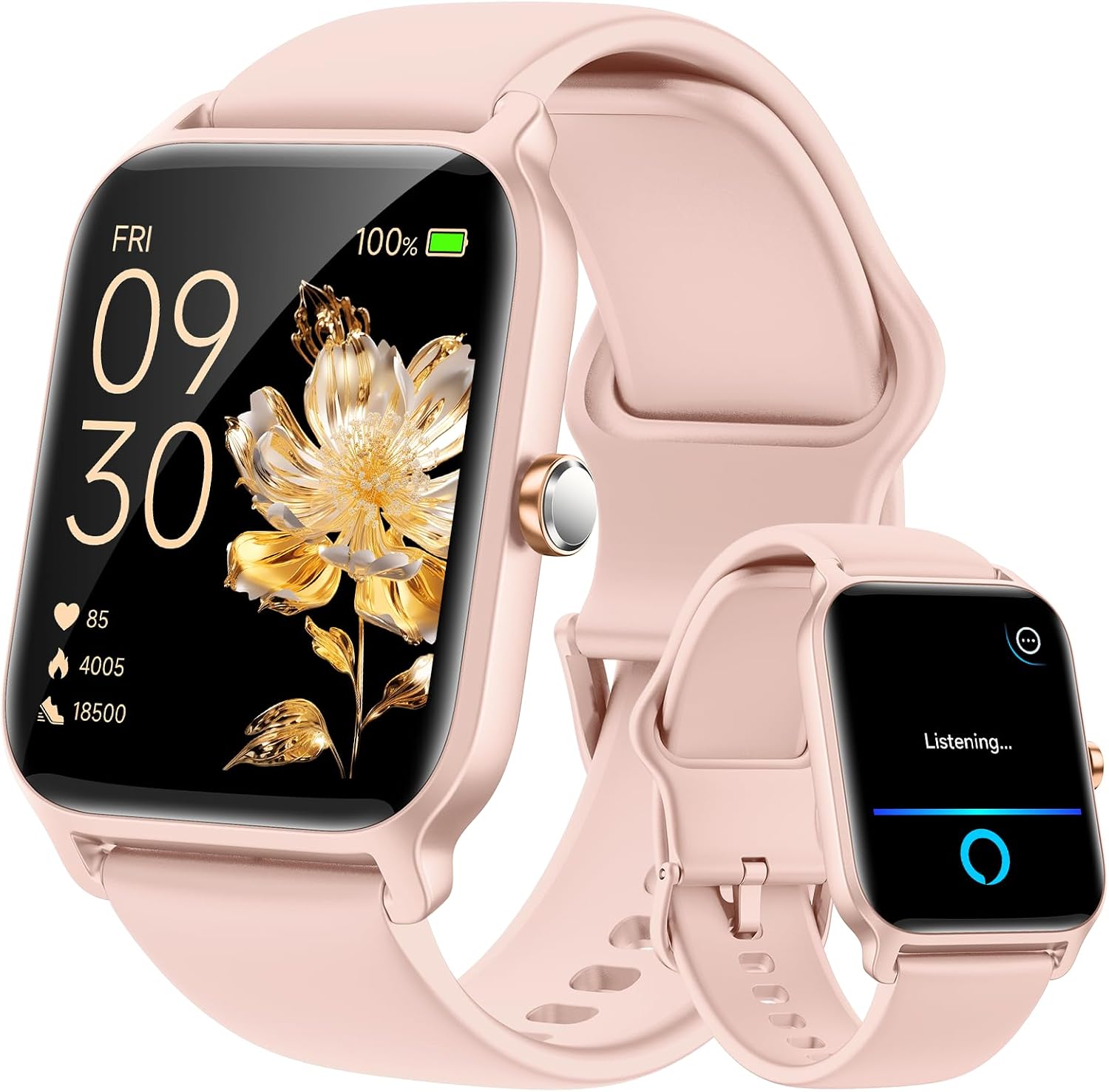Fitpolo Smart Watch for Women Android & iPhone, [1.8" HD Screen]