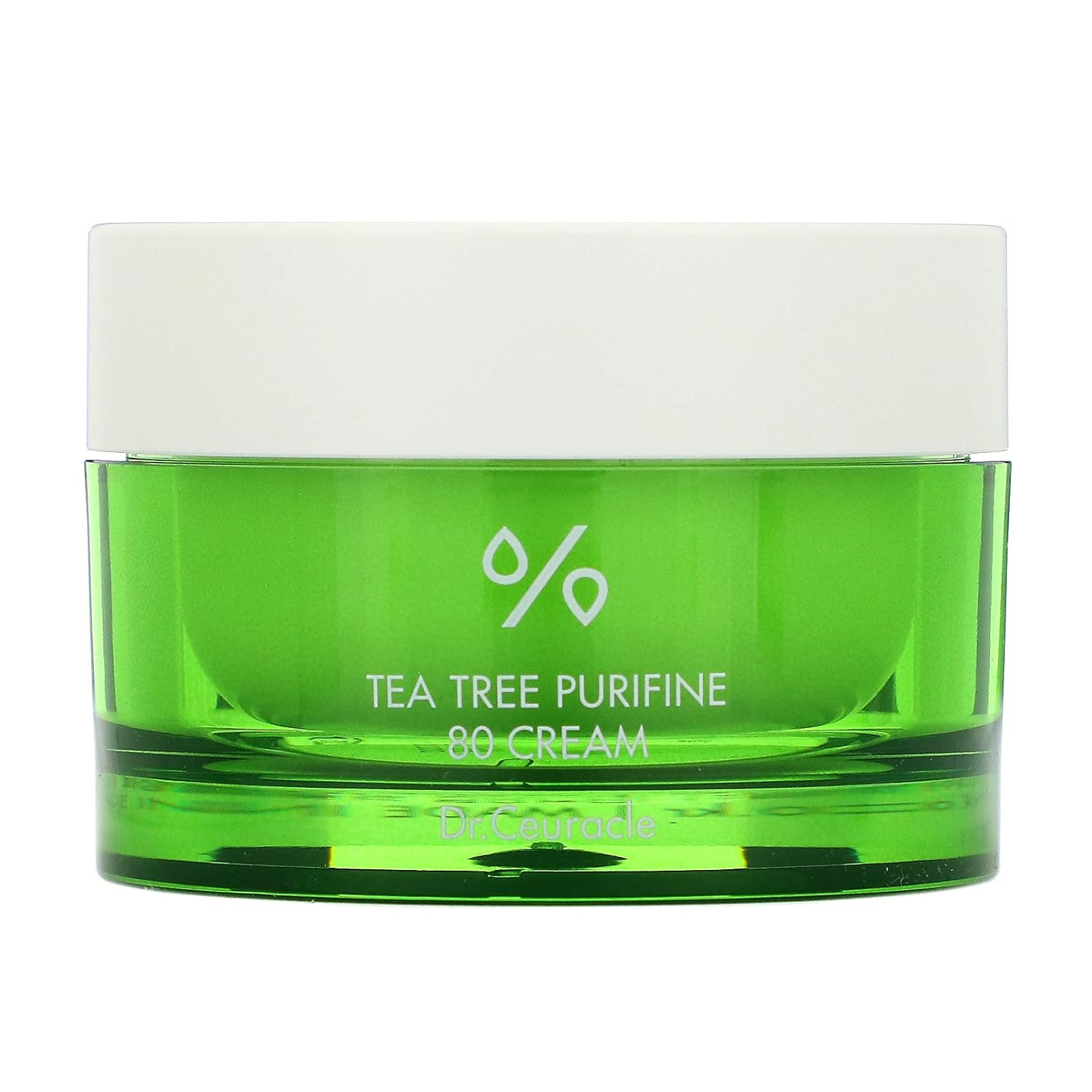 Tea Tree Purifine CreamㅣEffective Repairing Acne TreatmentㅣTea Tree 80% Extract, Panthenol (Pro Vitamin B5)ㅣThe Mildest Moisturizer for Sensitive SkinㅣDr. Ceuracle