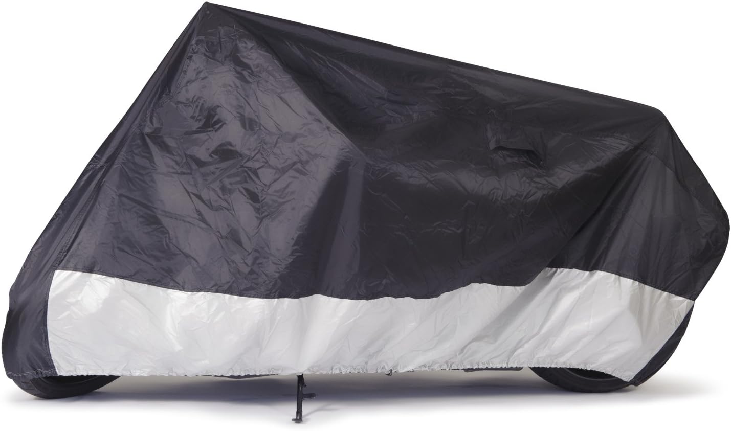 Budge Sportsman Motorcycle Cover, Black, Waterproof, Universal Fit, Fits up to 114", Model: MC-8
