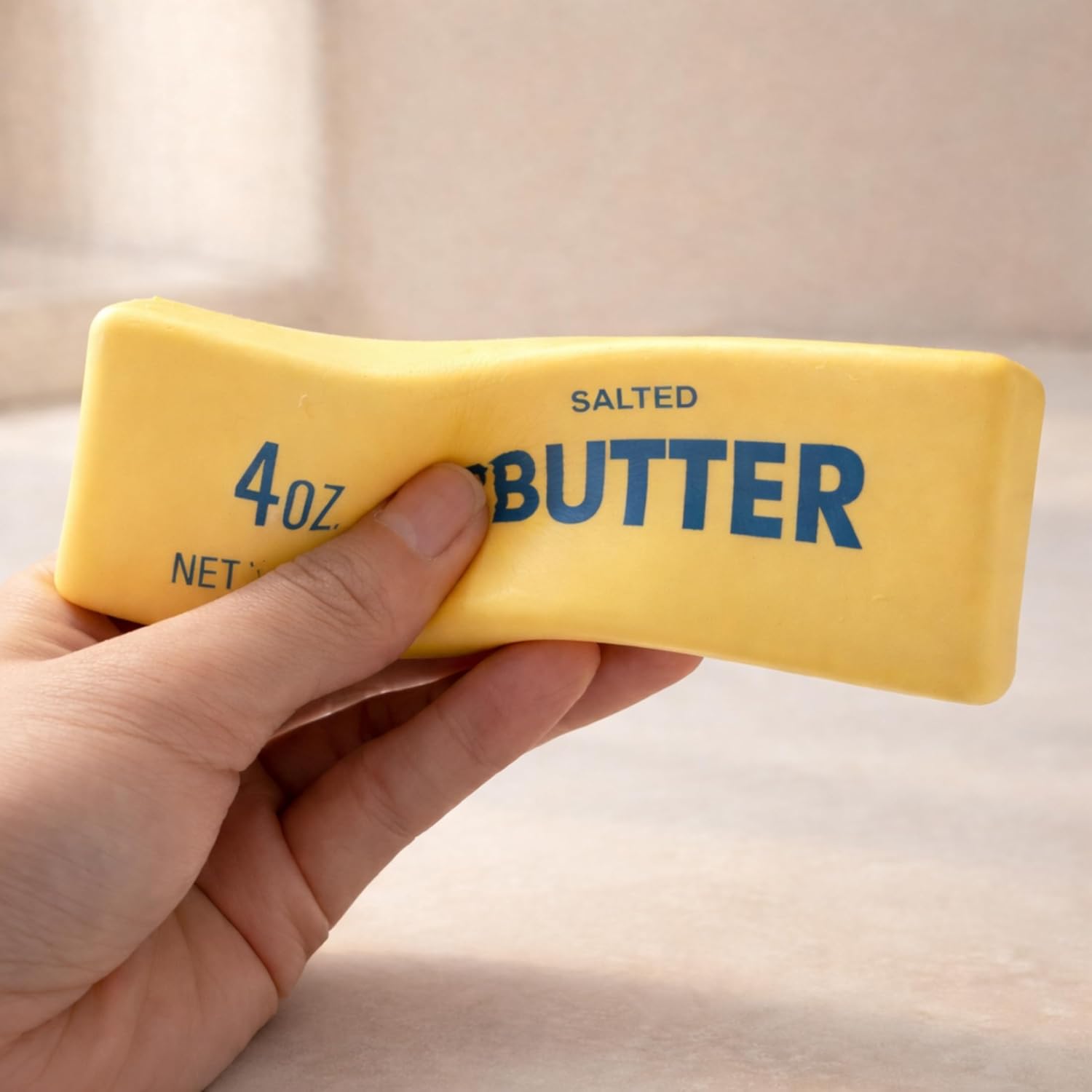 Butter Squishy Stick, Slow Rising Squeeze Stress Relief Squishy for Office & Desk Use (Standard)