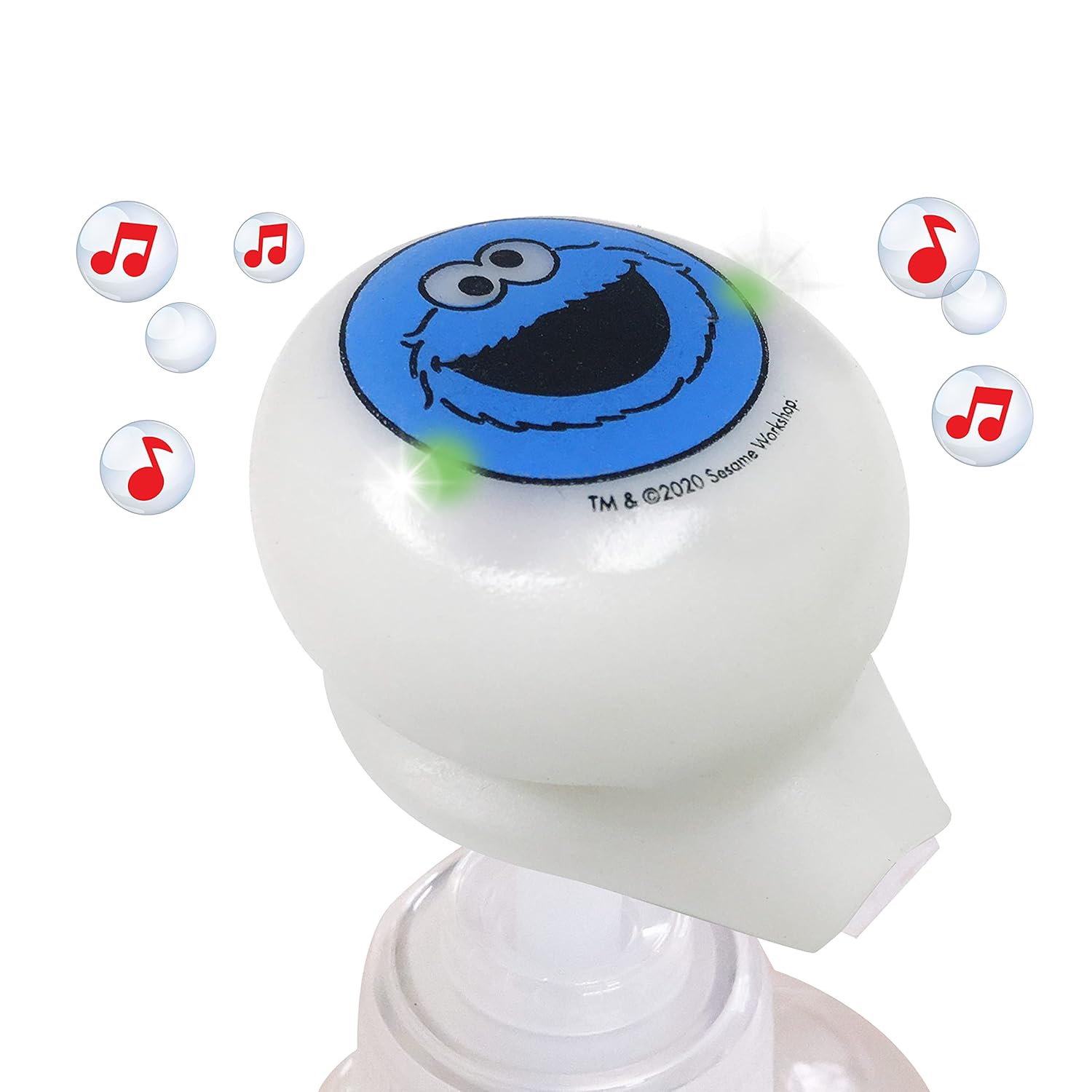 Ginsey Sesame Street Cookie Monster Soap Pump Musical Handwash Timer, Single
