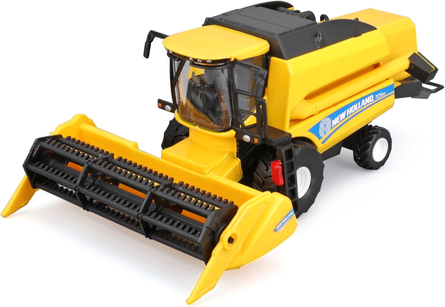 Bburago Die-Cast NEW HOLLAND TC5.90 COMBINE HARVESTER With Working GRAIN HEADER - Replica Collectible Model Toy - 1:50 Scale