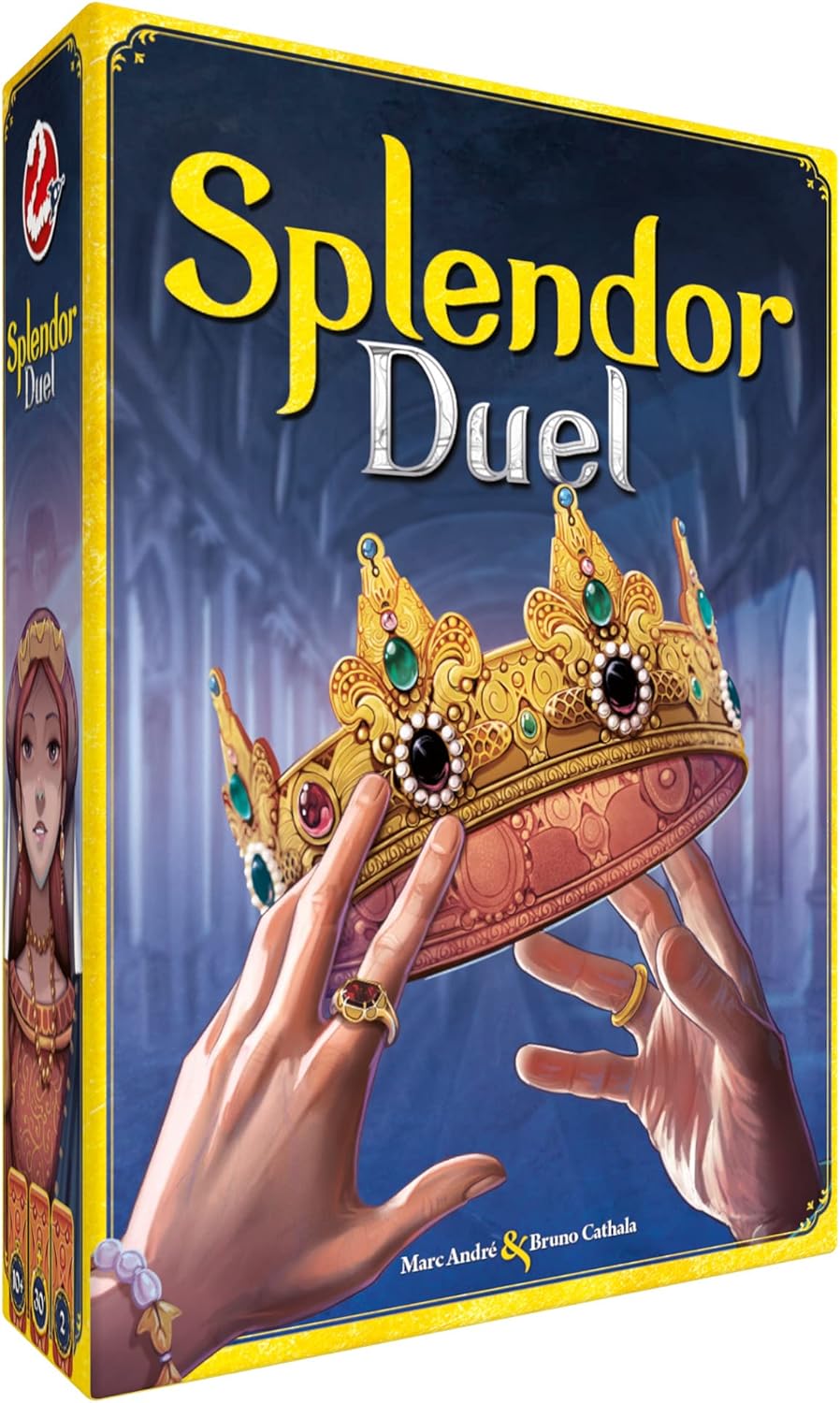 Splendor Duel Board Game - Two-Player Strategy Game for Intense Gem Collecting Battles - Fun Family Game for Kids and Adults, Ages 10+, 2 Players, 30 Minute Playtime, Made by Space Cowboys