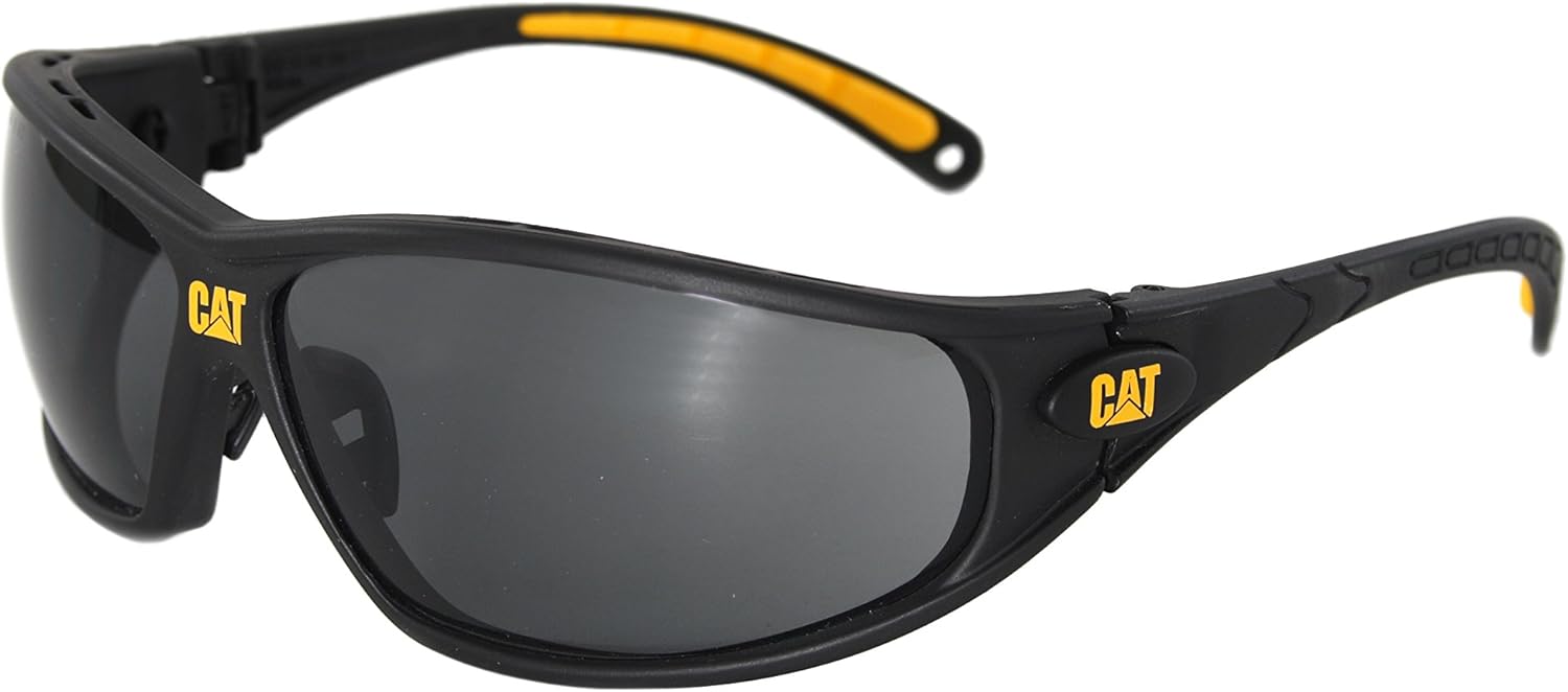 Caterpillar CSA-TREAD-104-AF Filter Category 5-2.5 Smoke Lens Safety Glasses, Small