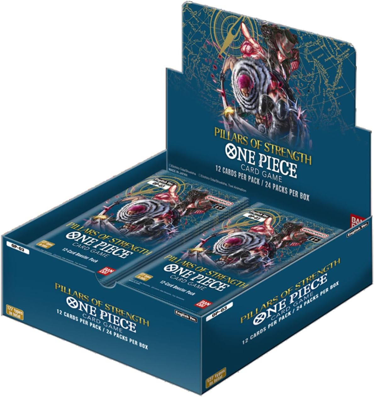 BANDAI NAMCO Entertainment One Piece TCG: Pillars of Strength Booster Box