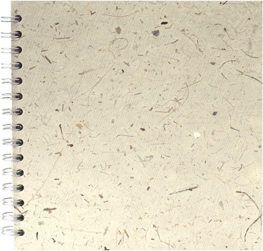 8x8 Posh Banana Pig White Paper Sketchbook - Natural