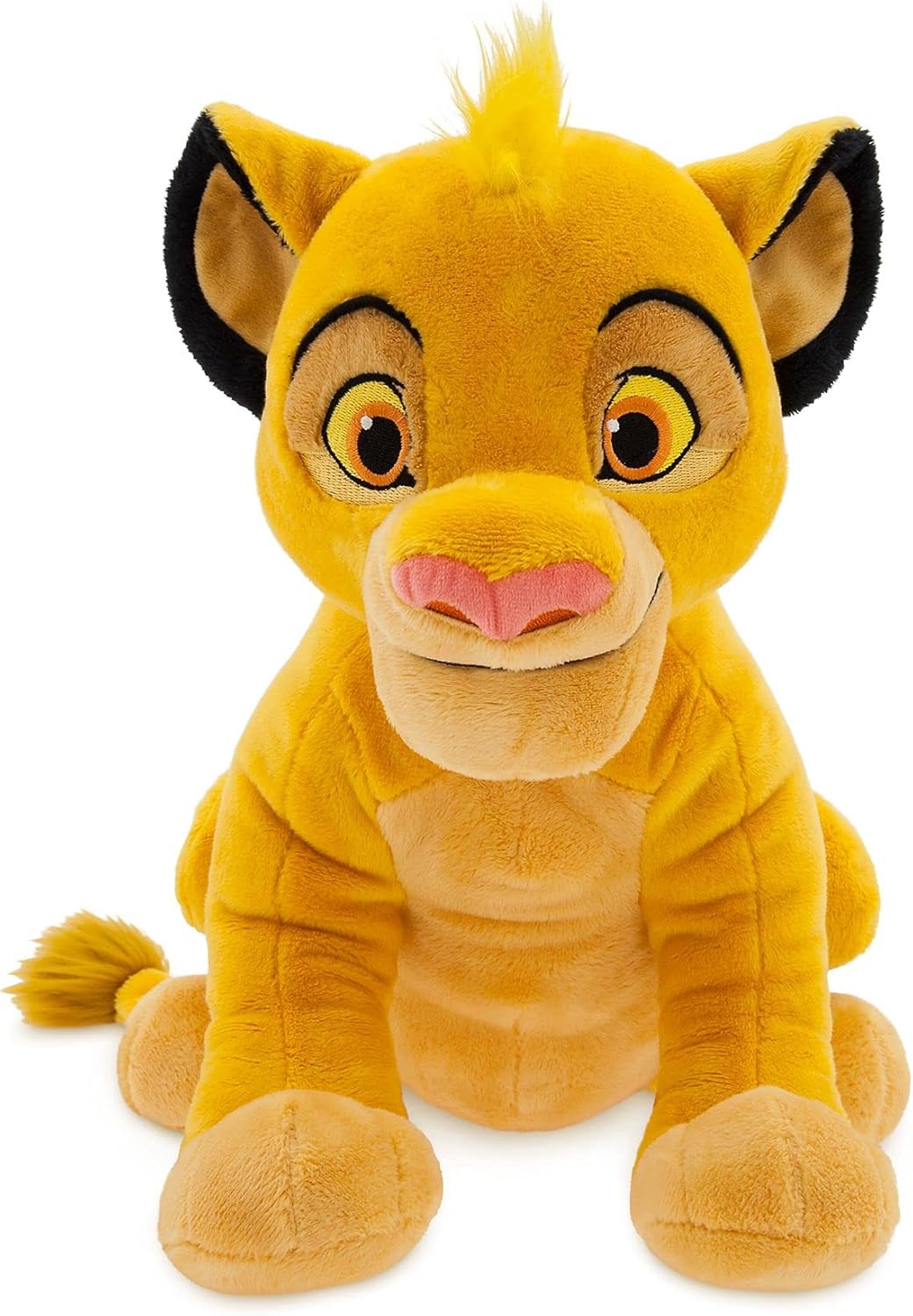 Disney Store Official Simba Medium Soft Toy, The Lion King, 33cm/13”, Plush Cuddly Classic Character, Little Lion with Embroidered Details and Soft Feel Finish