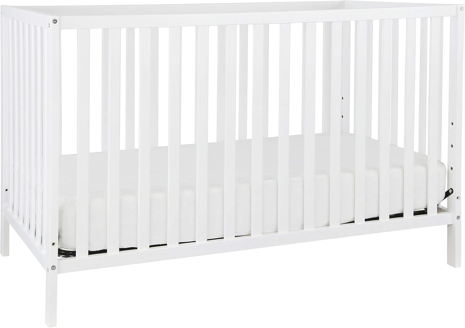 Davinci Union 4-in-1 Convertible Crib in White, Greenguard Gold Certified