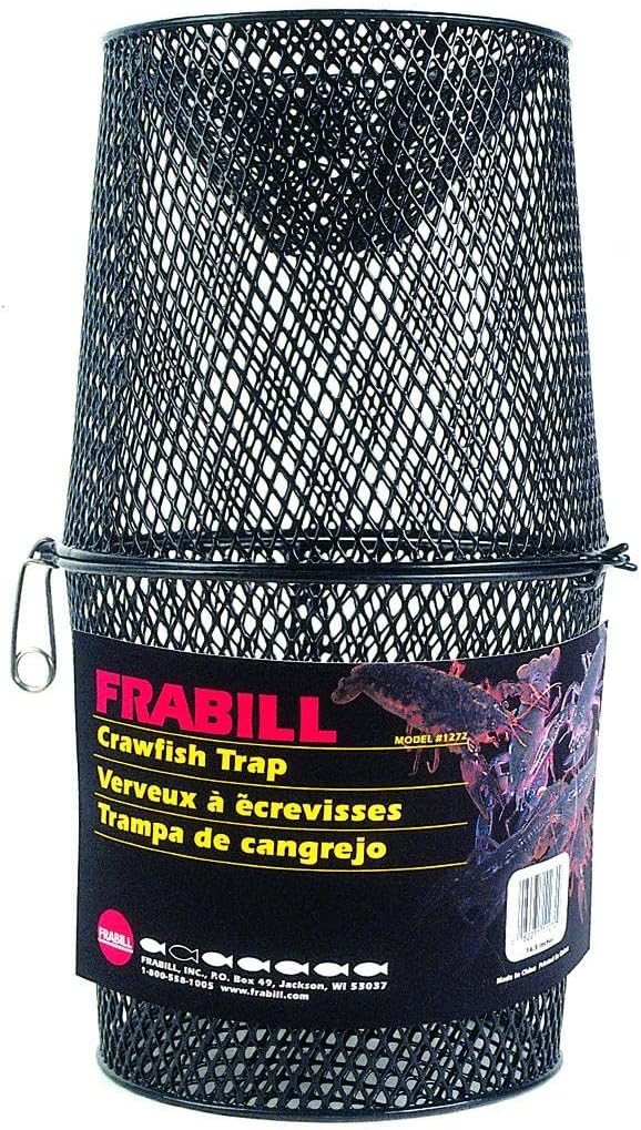 Frabill Torpedo Crawfish Trap | Heavy-Duty Steel Mesh