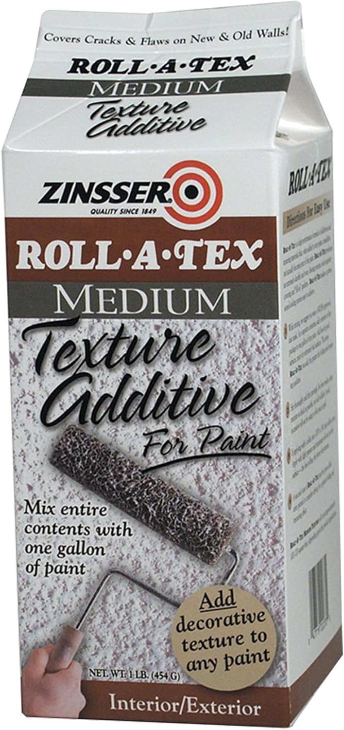 Zinsser 22233 Roll-A-Tex Medium Texture Additive, 1 Pound