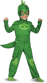 Disguise Gekko Classic Toddler PJ Masks Costume, Medium/3T-4T, Green