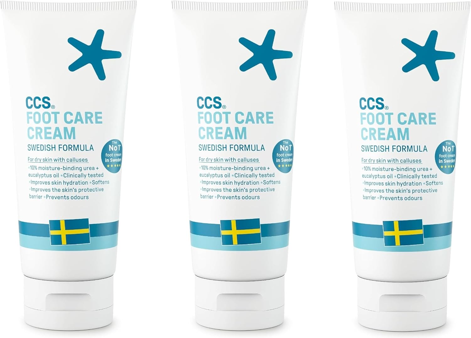 CCS Foot Care Cream Tube 175ml-PACK OF 3 [Personal Care] [Personal Care]