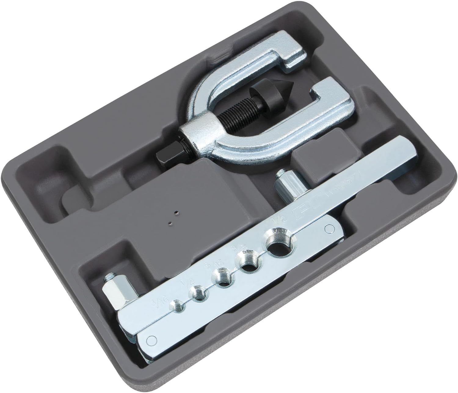 Performance Tool W80671 37 Degree Flaring Tool for an and JIC Fittings, Silver