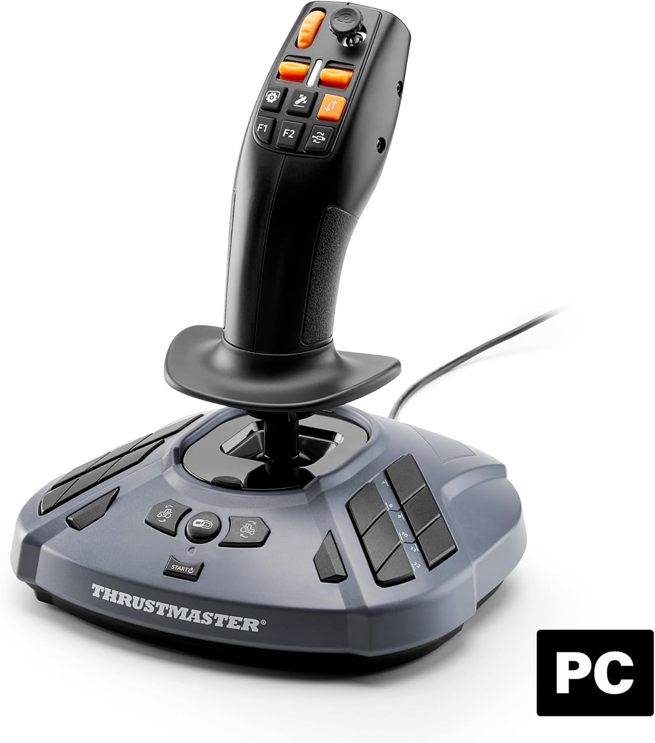 Thrustmaster SimTask FarmStick - High-Precision Farming Simulation Joystick with Programmable Buttons for PC
